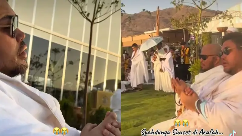 Ivan Gunawan Perlihatkan Momen Haru Saat Wukuf